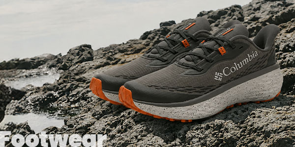 Closeup of Columbia Footwear