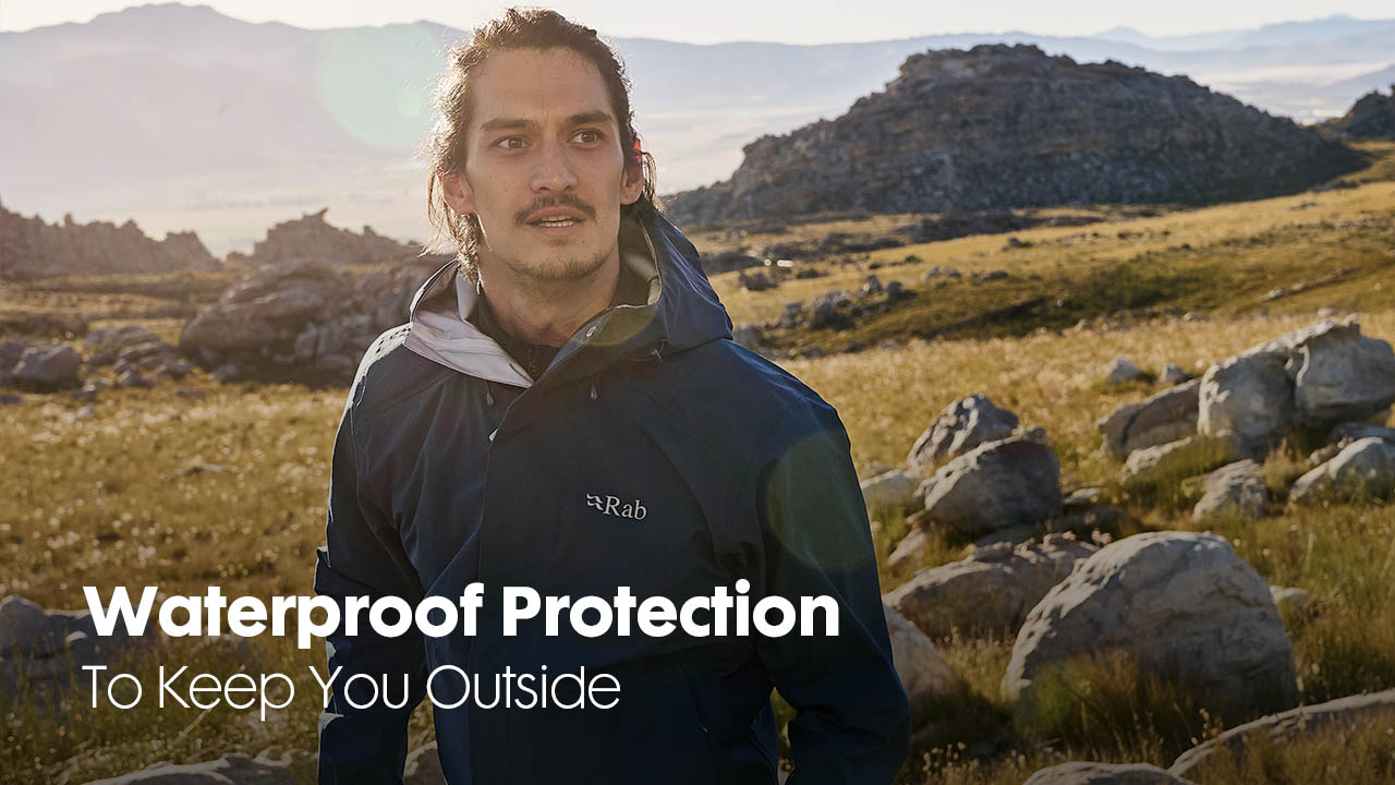Waterproof Protection  To Keep You Outside