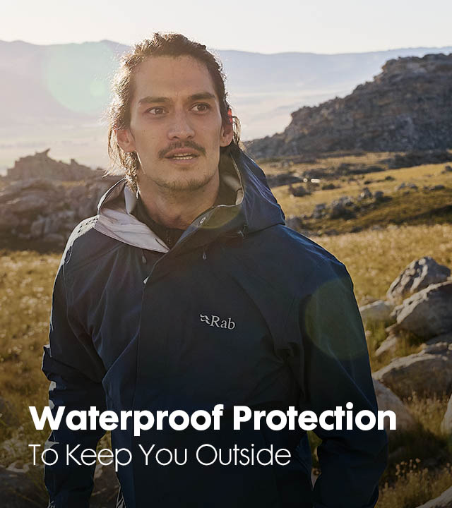 Waterproof Protection  To Keep You Outside