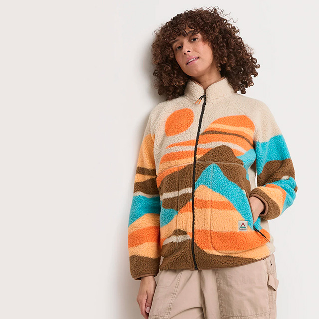 Passenger Women’s Fairbanks Full Zip Sherpa Fleece