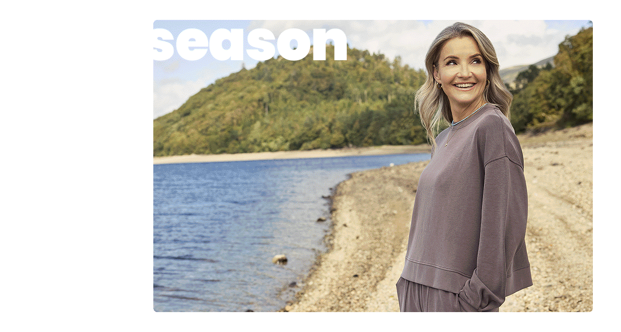 A carousel of images from the new Season collection 