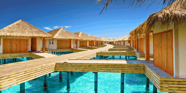 Overwater Villa with Private Walkout Terrace & Direct Lagoon Access