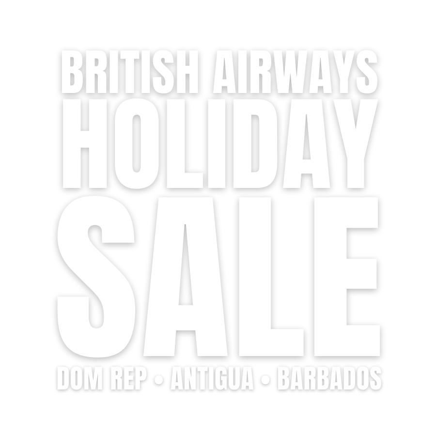 BA Holiday Sale logo.