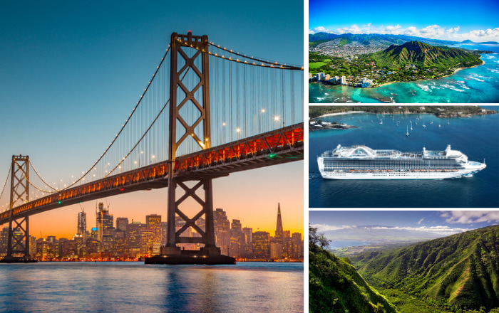 San Francisco Stay & Hawaiian Islands Cruise