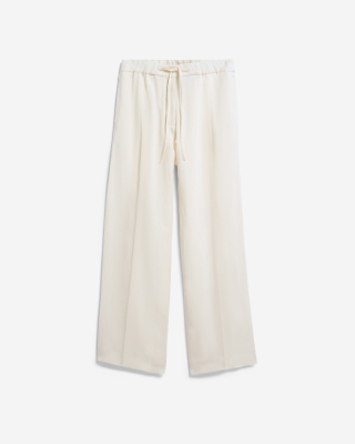 LEINEN-MIX STRAIGHT LEG HOSE