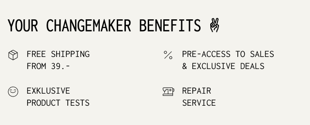Deine Changemaker Benefits