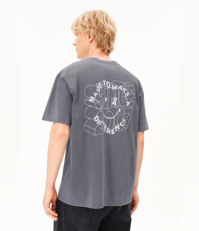 MAARKOS GMT DYE SMILE T-SHIRT