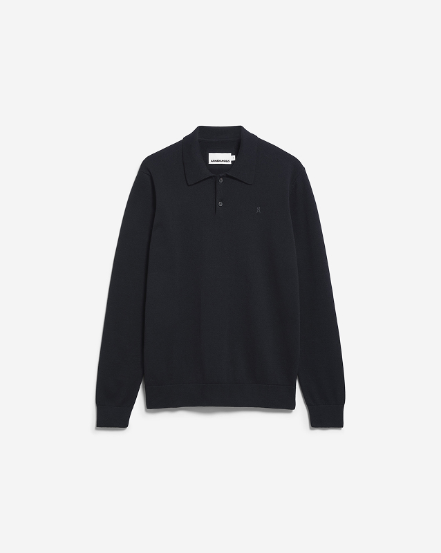 LONGSLEEVE KNIT POLOSHIRT