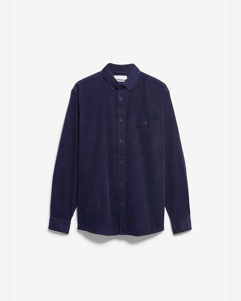 CORDUROY LONG-SLEEVE SHIRT