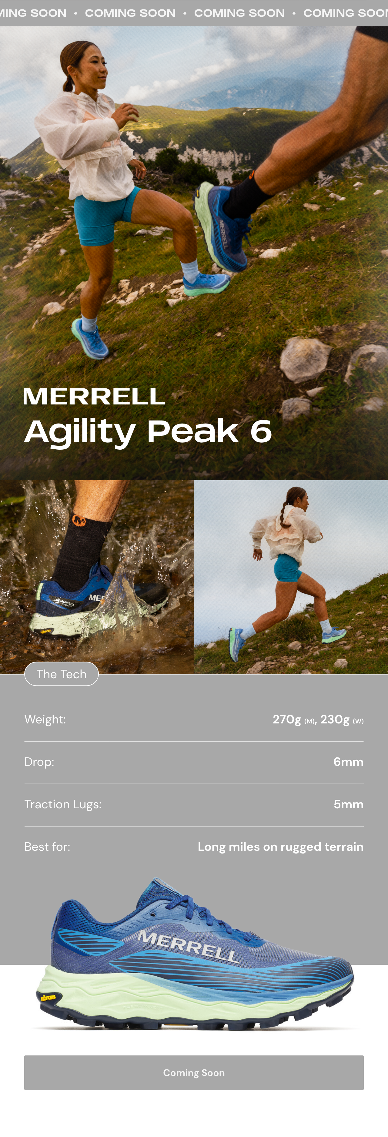 Merrell Agility Peak 6 Coming Soon