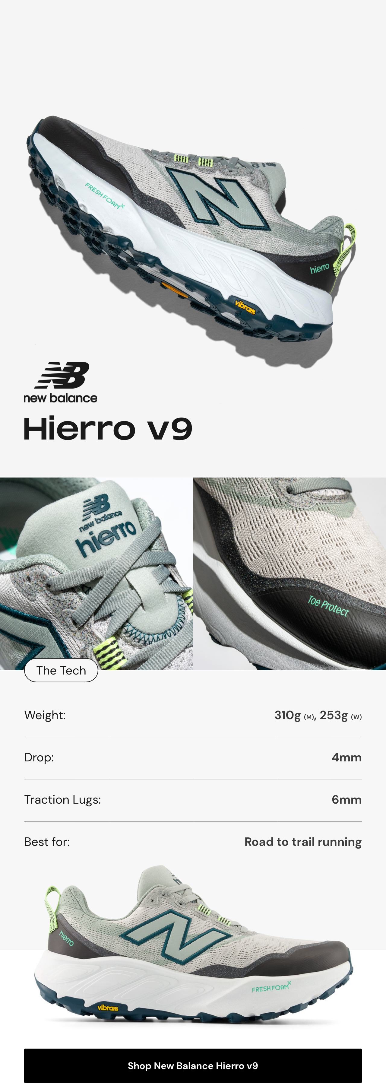 New Balance Hierro v9
