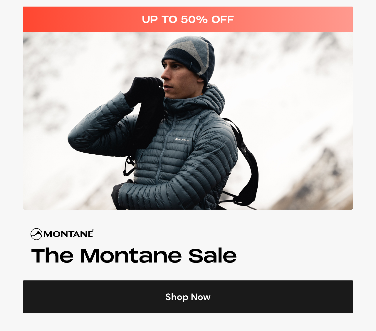 The Montane Sale