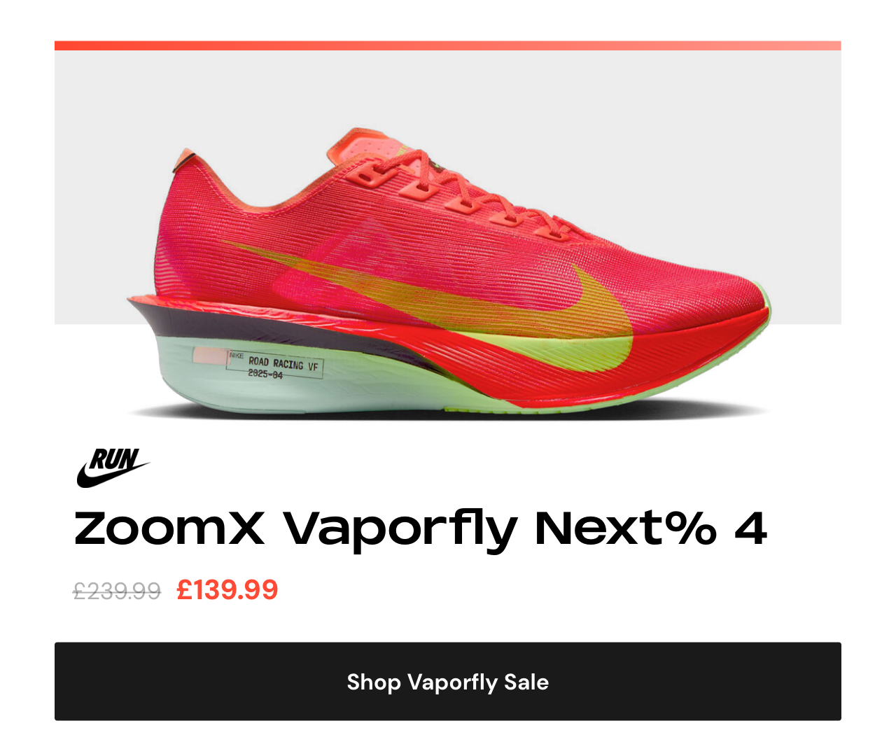 Nike ZoomX Vaporfly Next% 4
