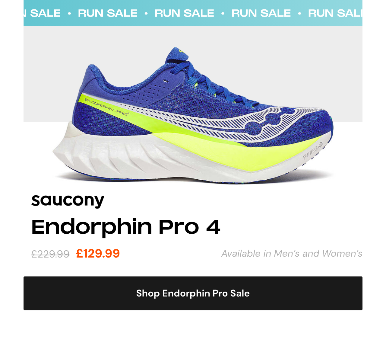 Saucony Endorphin Pro 4
