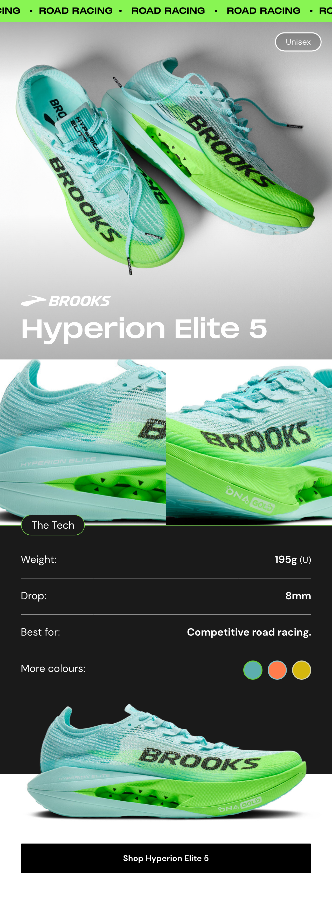 Brooks Hyperion Elite
