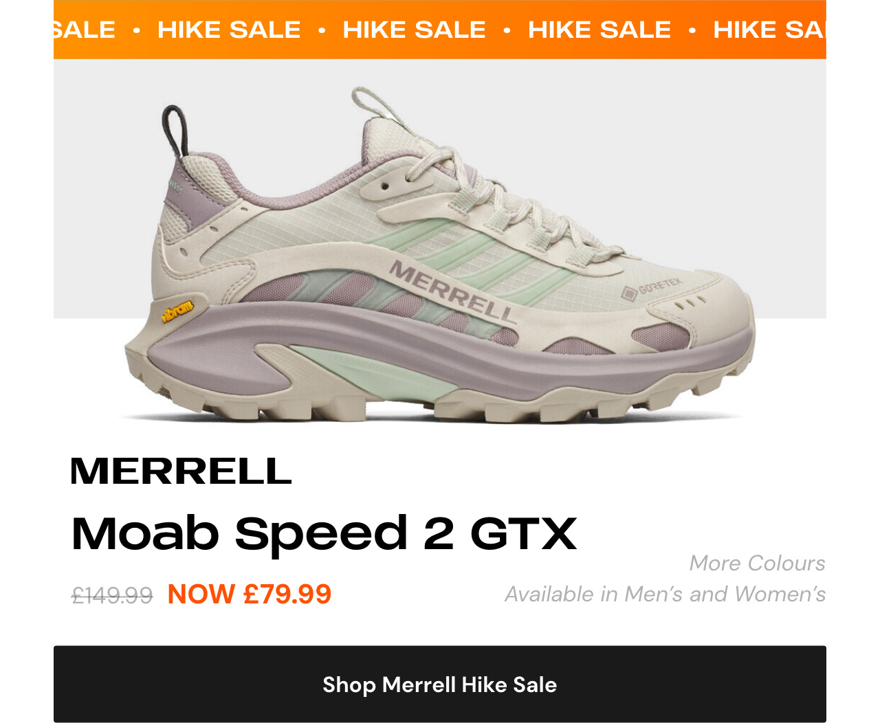 Shop Merrell Hike Sale
