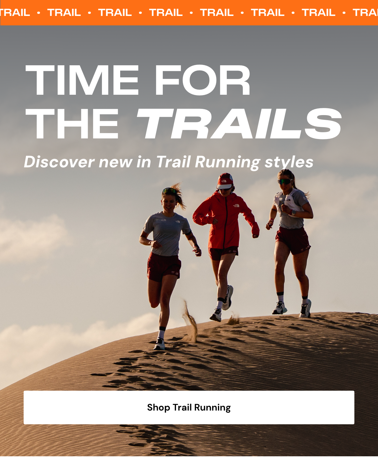 Time for the trails - Shop Trail Running