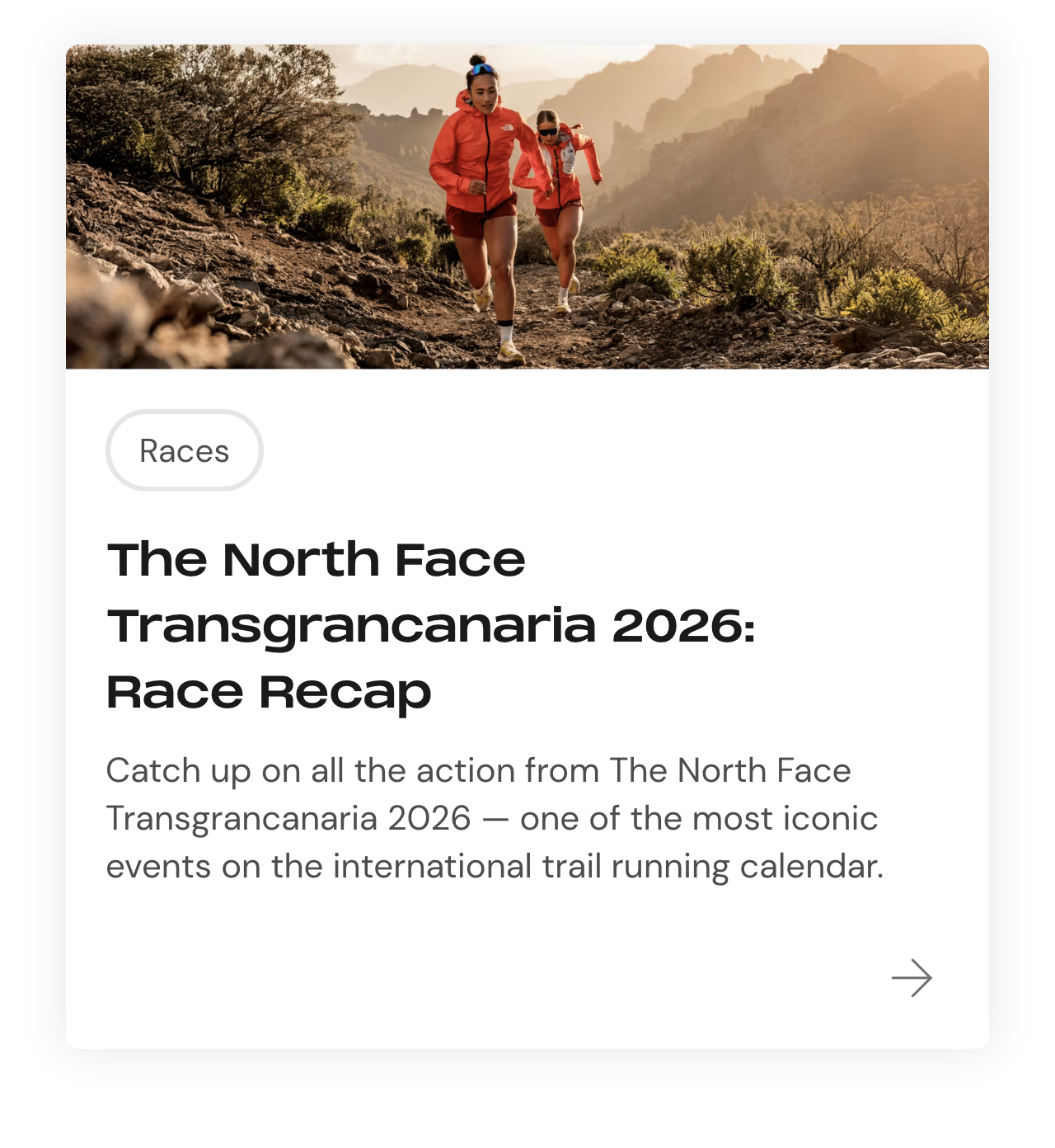 The North Face Transgrancanaria 2026 Race Recap article