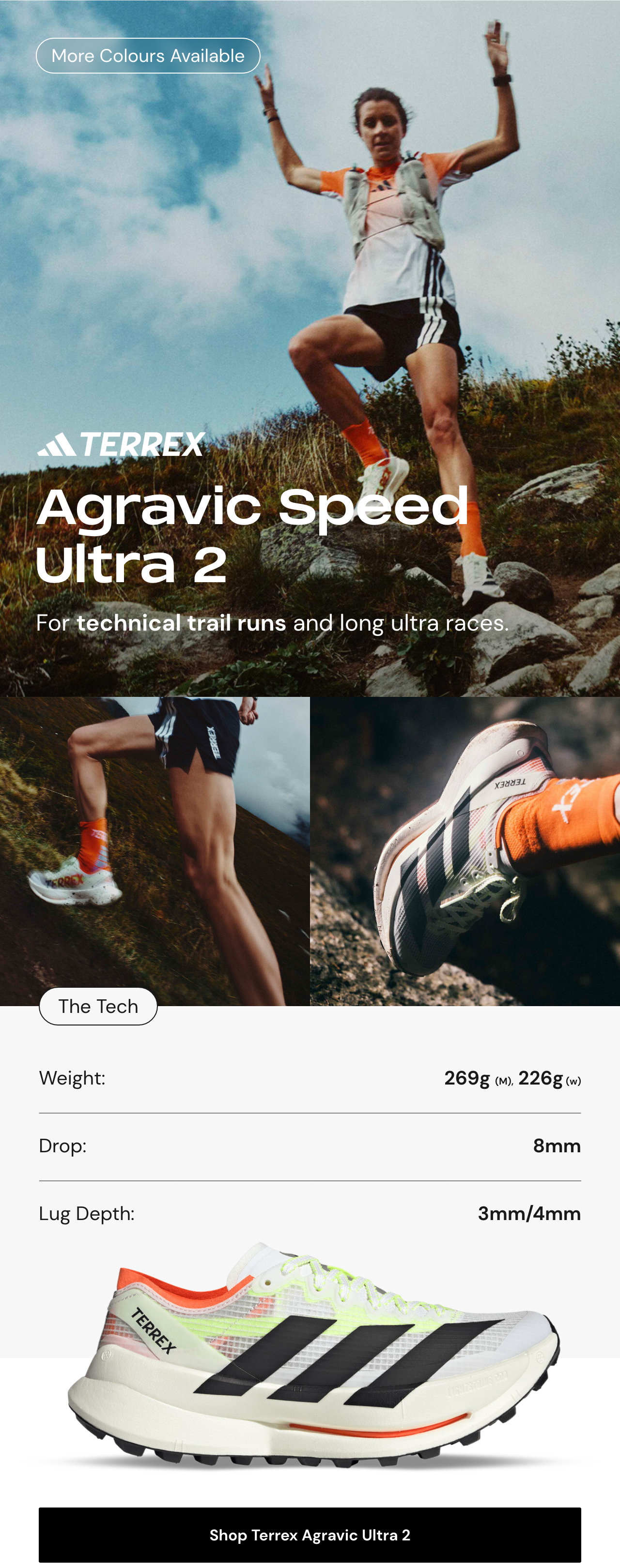 Shop adidas Terrex Agravic Speed Ultra 2