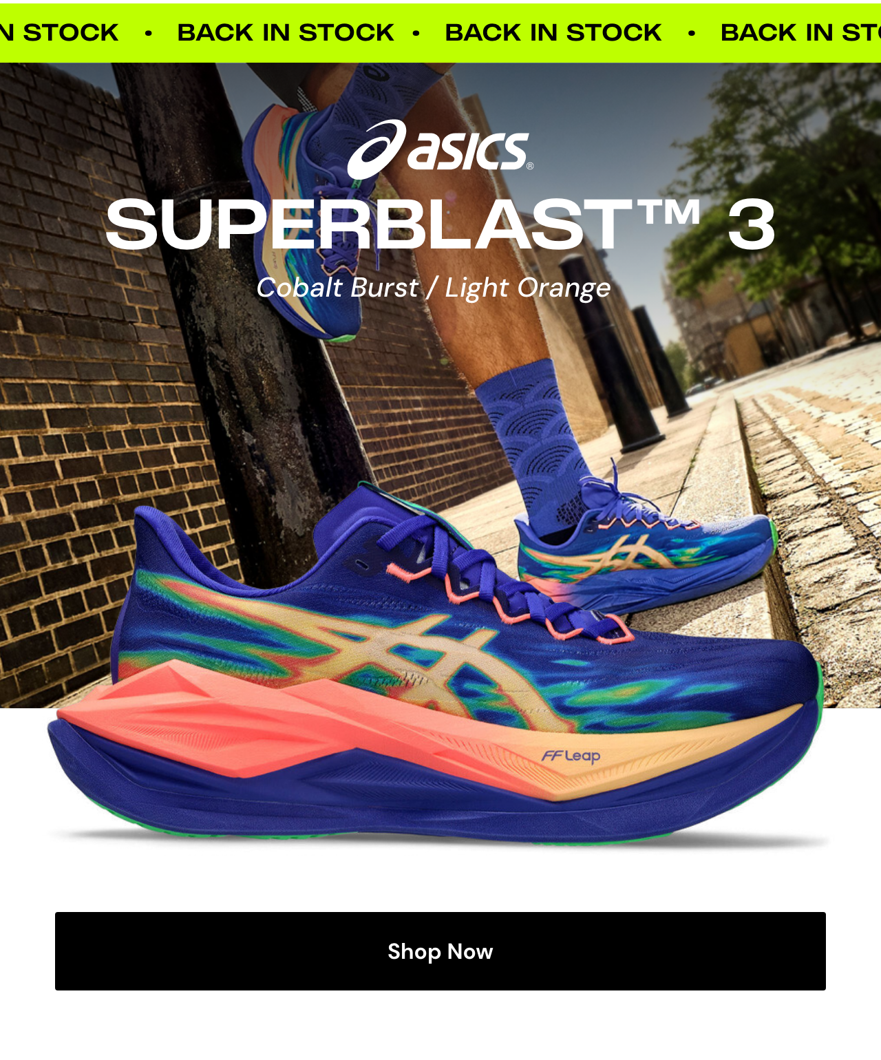 Back in stock Superblast 3