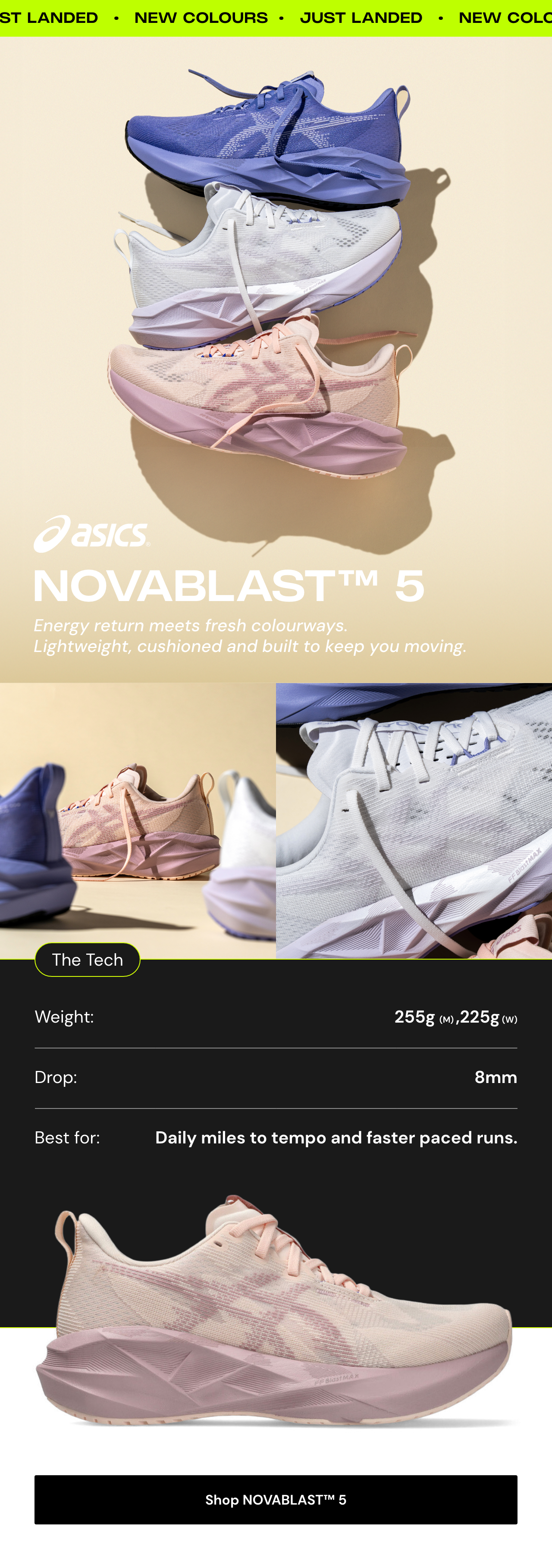 Asics Novablast 5
