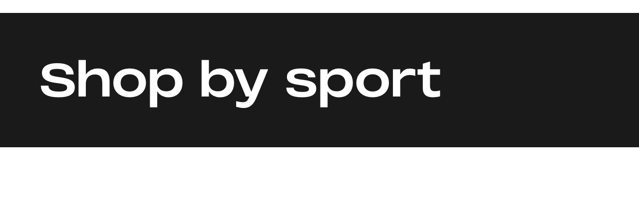 Shop By Sport