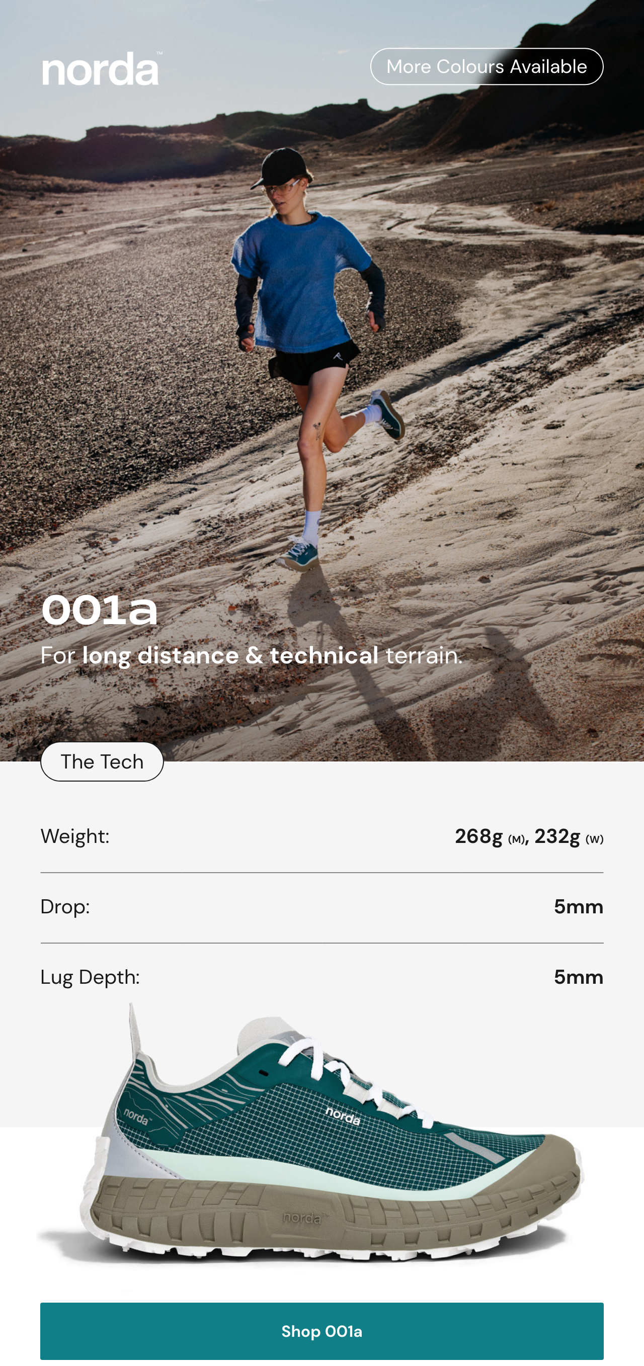 Shop Norda 001a Trail Running Shoe