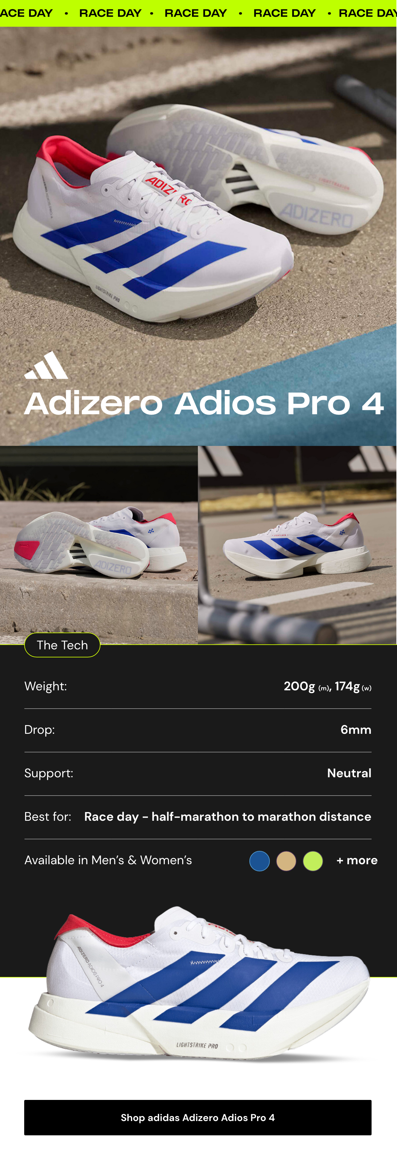 Adizero Adios Pro 4
