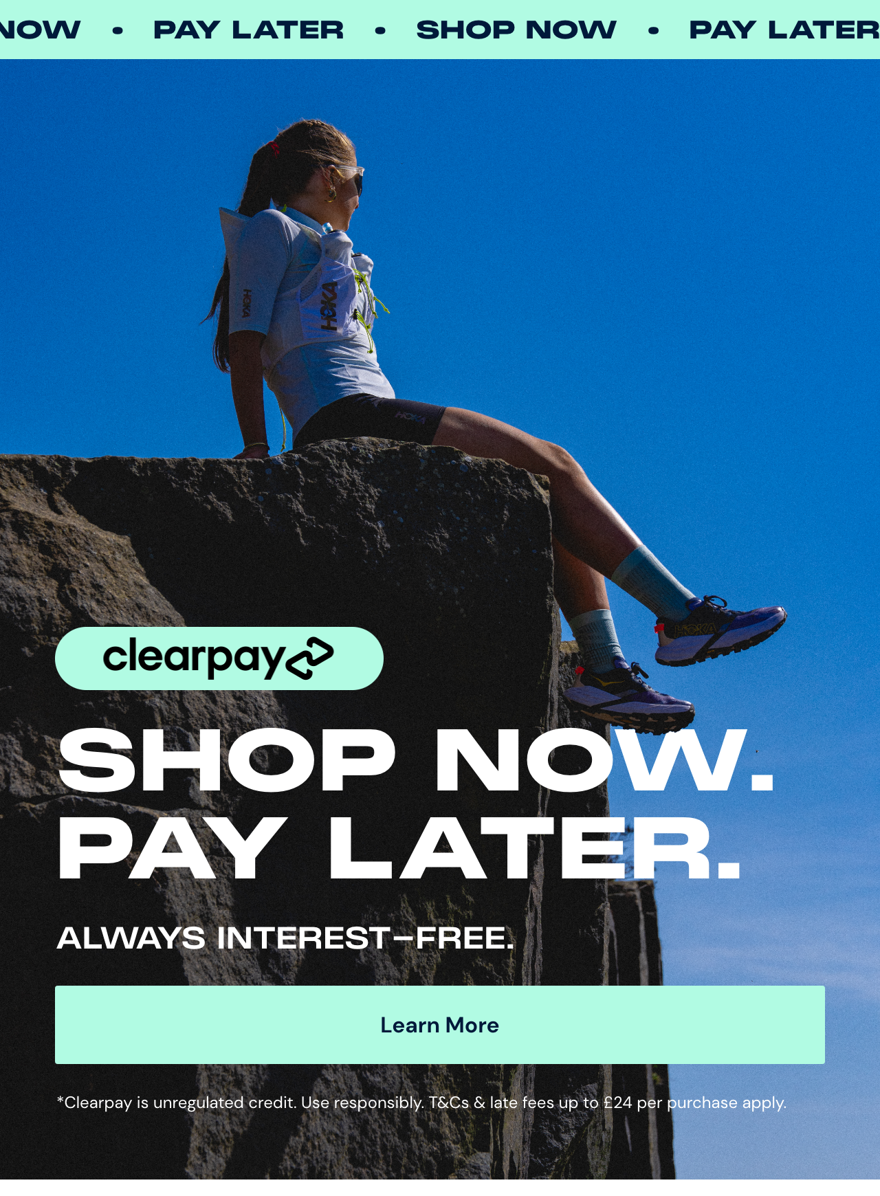 Shop Now, Pay Later with Clearpay