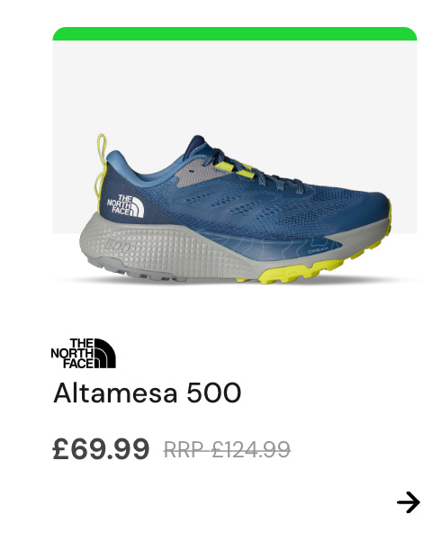Logo: The North Face Copy: Altamesa 500 Price: £124.99 £69.99