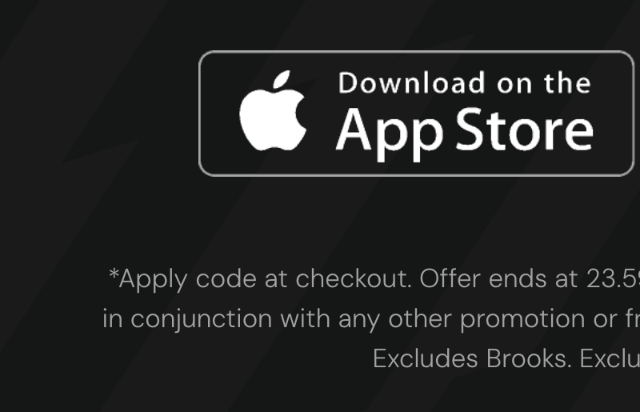 Download the SportsShoes.com app at the App Store