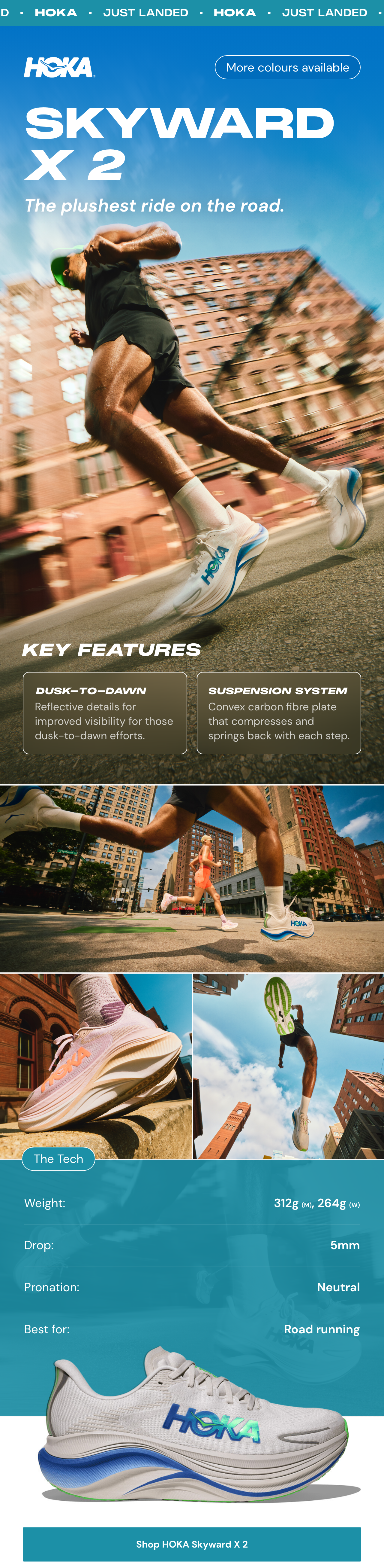 HOKA Skyward X 2 - Just Landed at SportsShoes.com