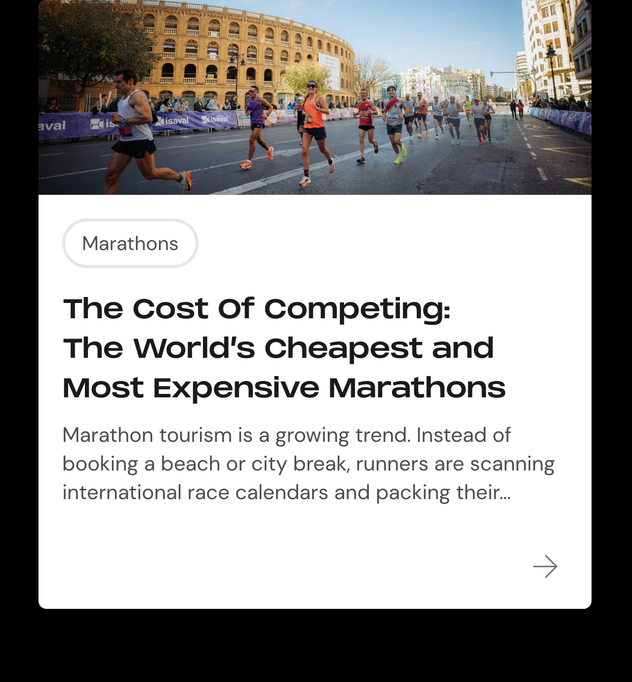 The Cost of Competing - Hub Article