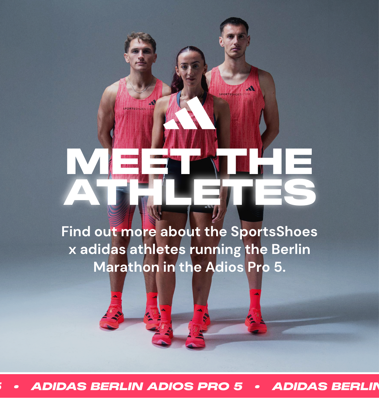 Meet the adidas x SportsShoes Athletes running the Berlin Marathon