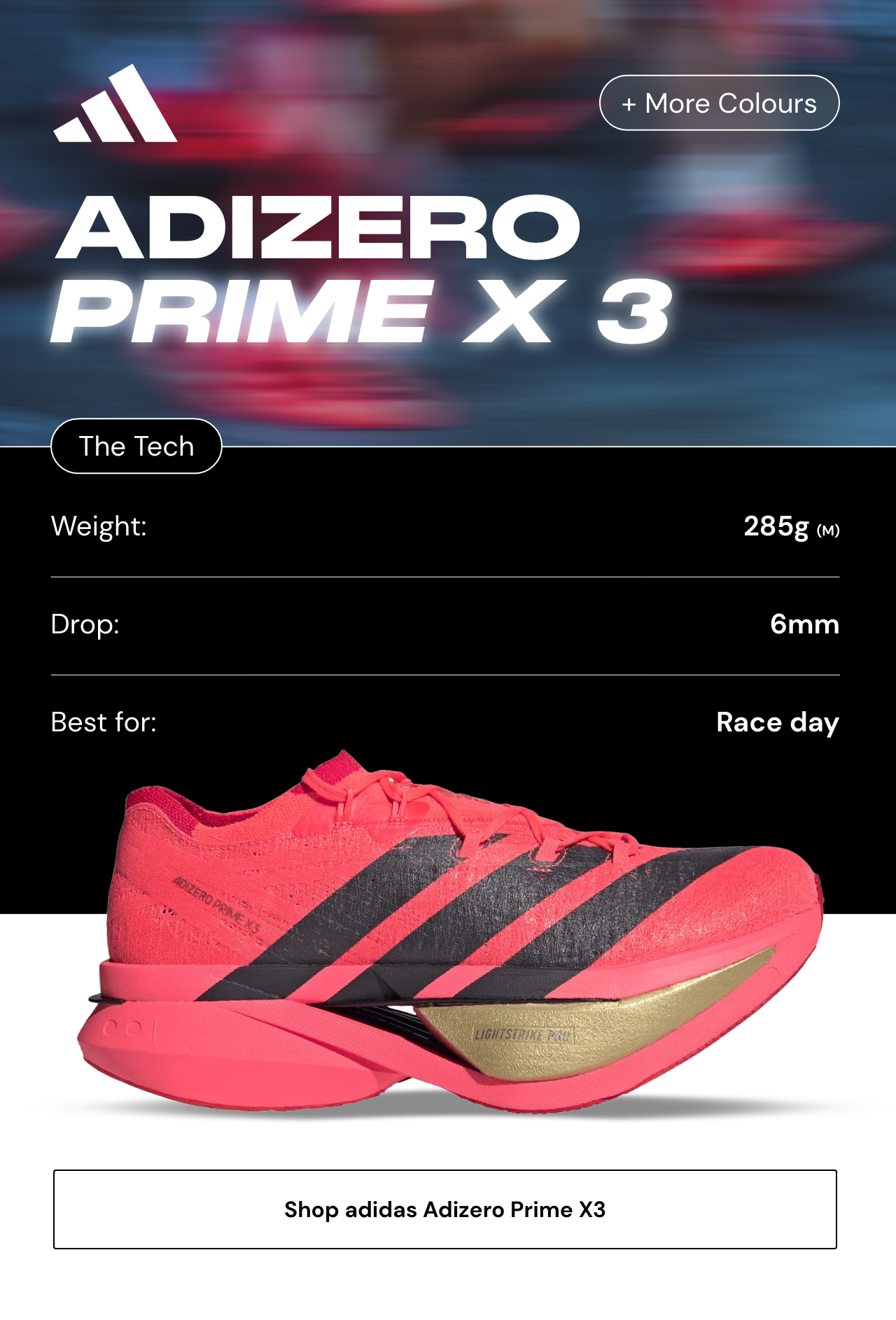 Shop adidas Adizero Prime X 3