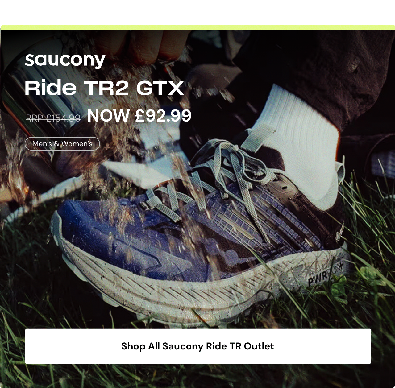 Sacuony - Ride TR2 GTX - Shop All Saucony Ride TR Outlet