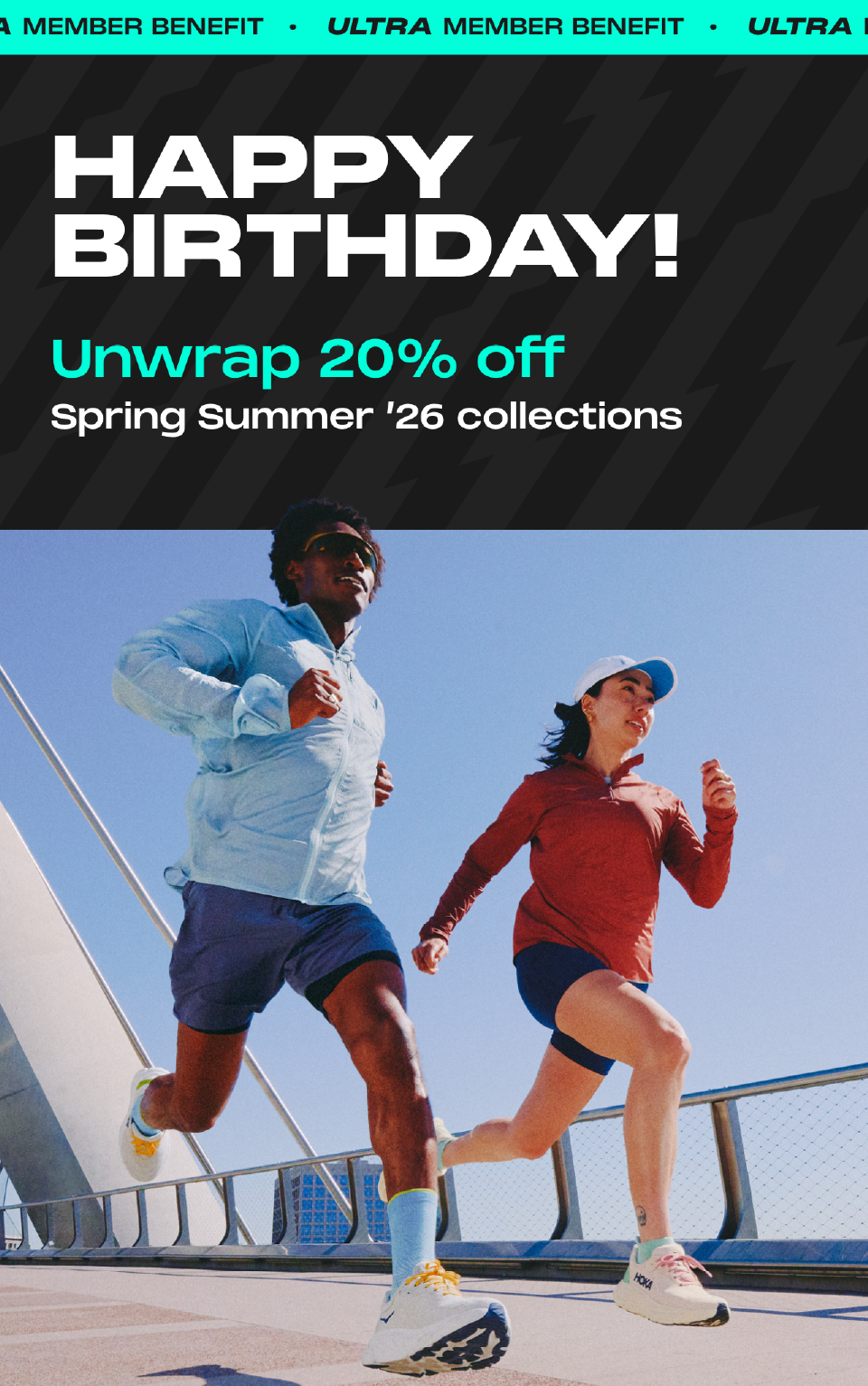 Happy Birthday - Unwrap 20% OFF