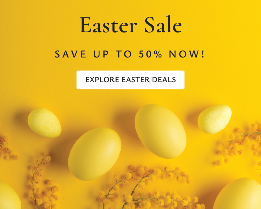 EASTER SALE UP TO 50% OFF