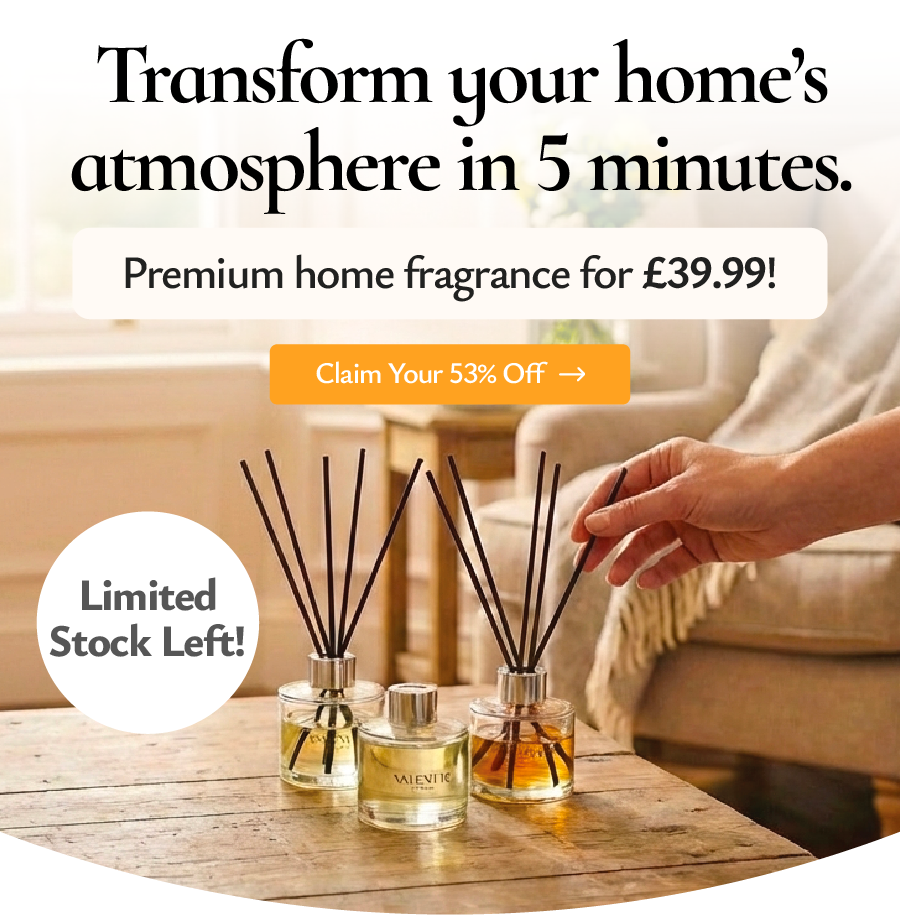 Transform your home's atmosphere in 5 minutes.