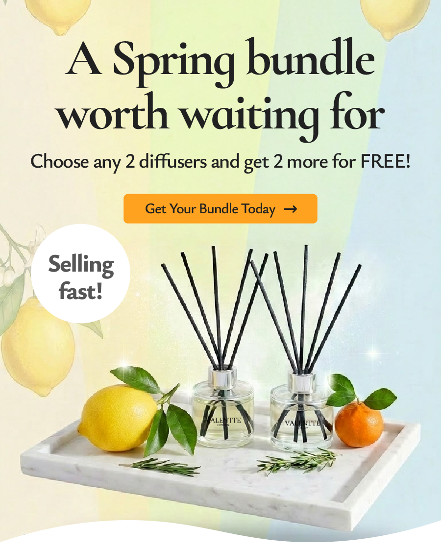 Choose any 2 diffusers and get 2 more for FREE