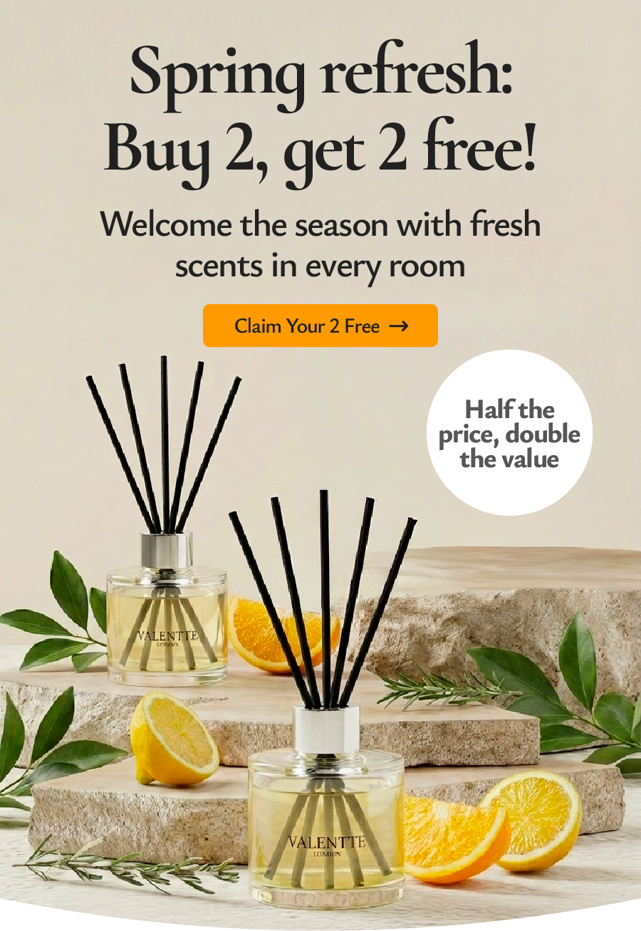 Welcome the season with fresh scents in every room