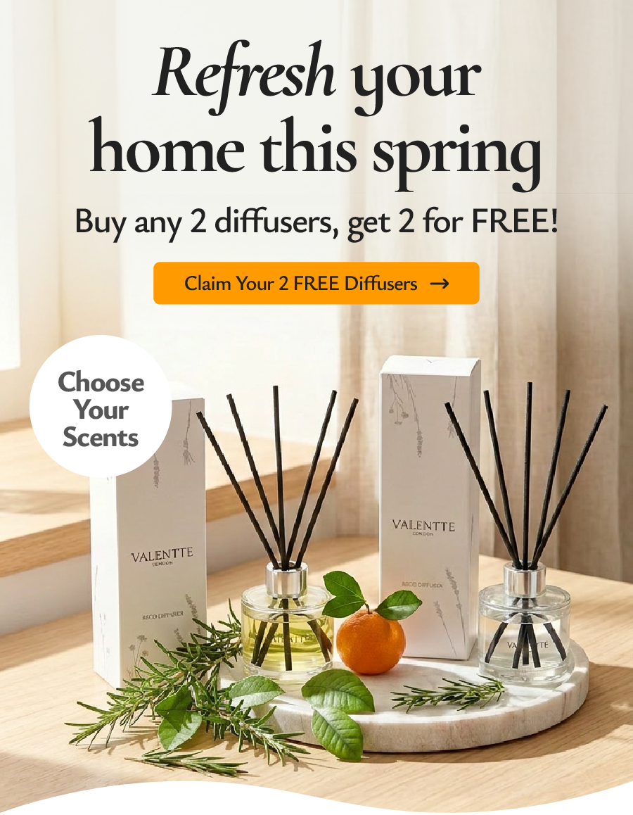 Buy any 2 diffusers and get 2 for FREE!