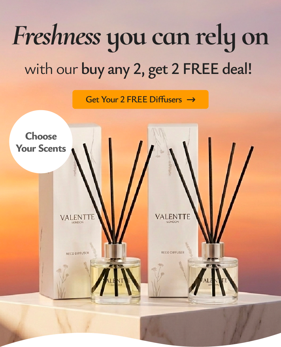 Buy any 2 diffusers and get 2 for FREE!