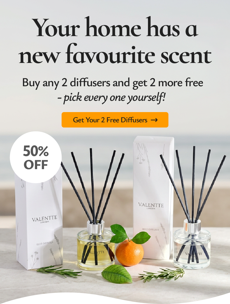 Choose any 2 reed diffusers and get 2 for FREE