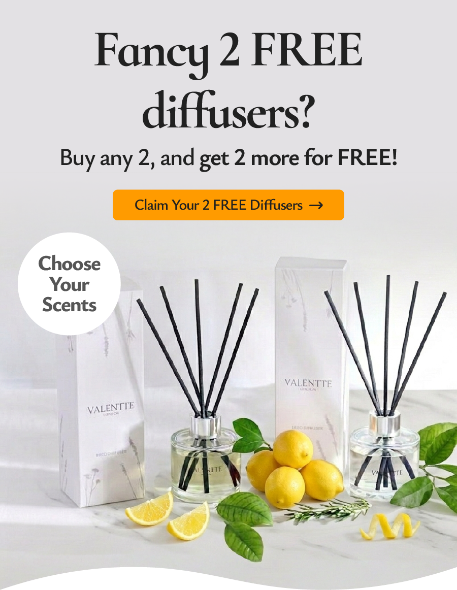 Buy any 2 diffusers, get 2 more for FREE