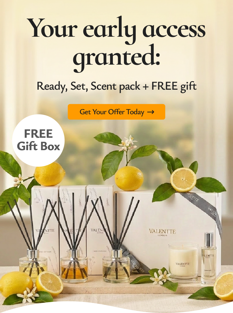 Your early access granted: Ready, Set, Scent pack 50% off + FREE gift