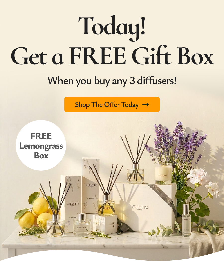 Today - 50% off on all diffusers! Pick and mix any 3 diffusers + claim FREE gift.