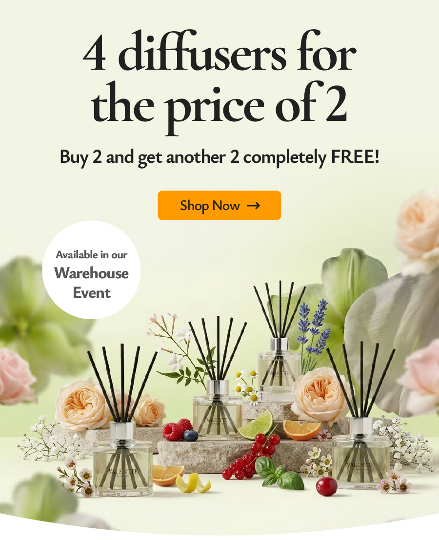 4 diffusers for the price of 2
