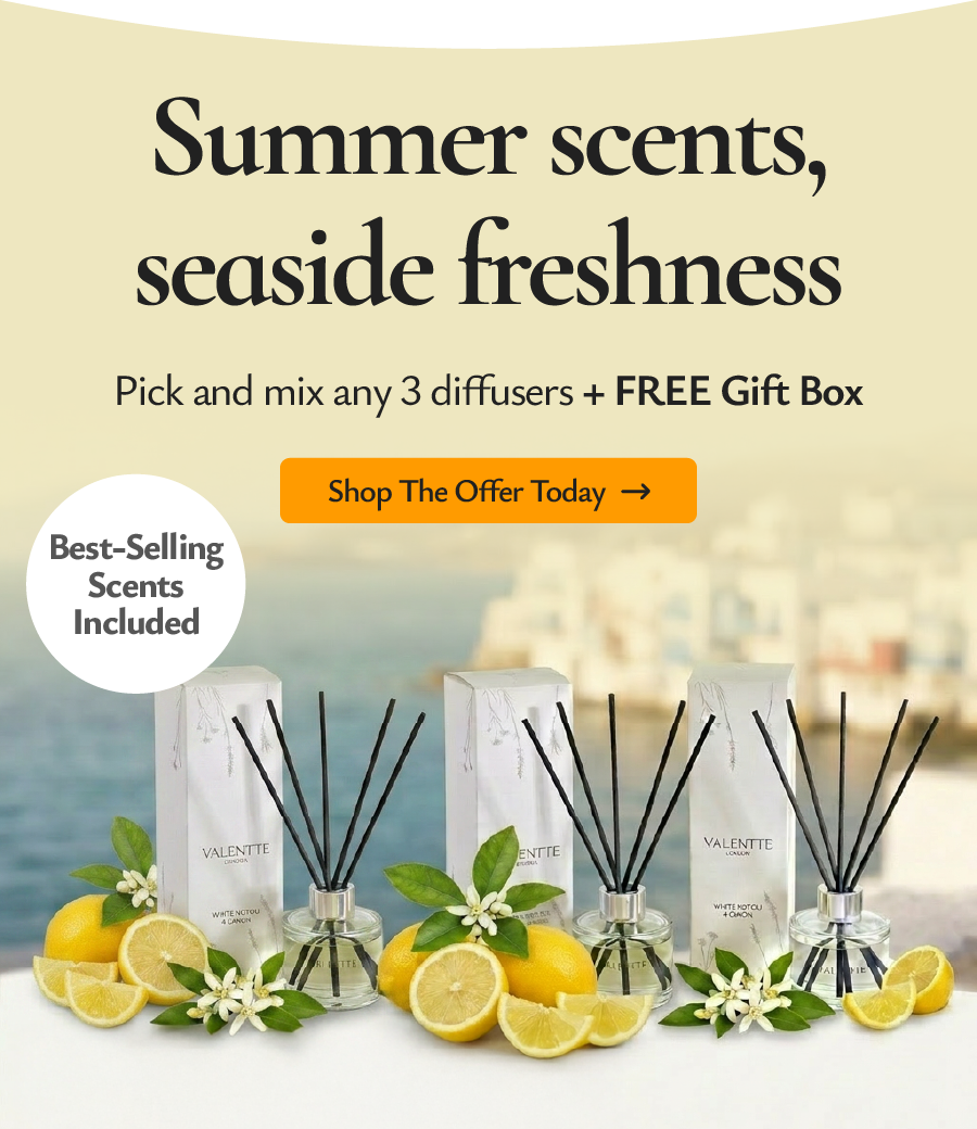 Pick and mix any 3 diffusers to claim your FREE gift box.