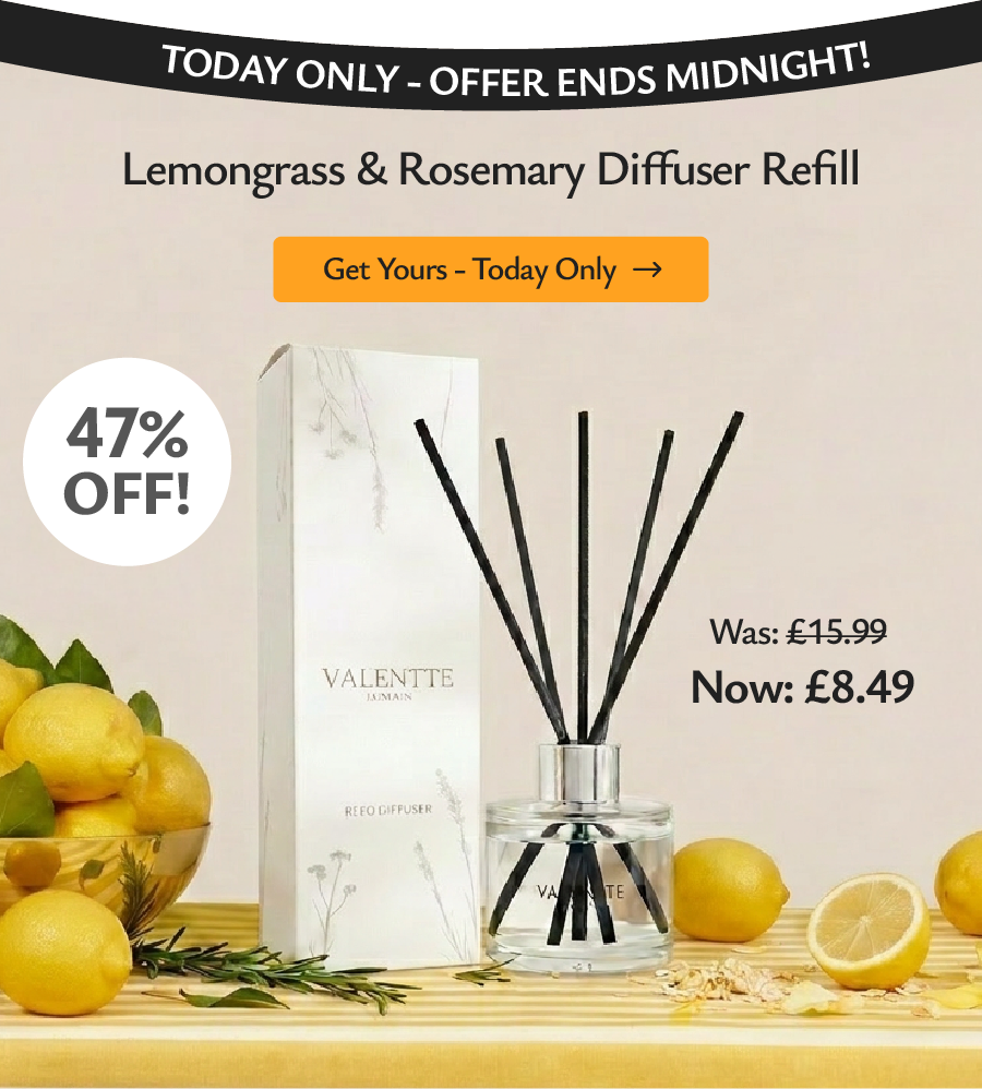 Lemongrass & Rosemary Reed Diffuser Refill - £8.49